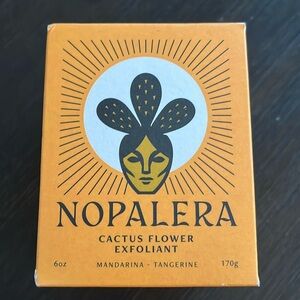 Brand New nopalera cactus flower skin exfoliant scrub full size 6 oz